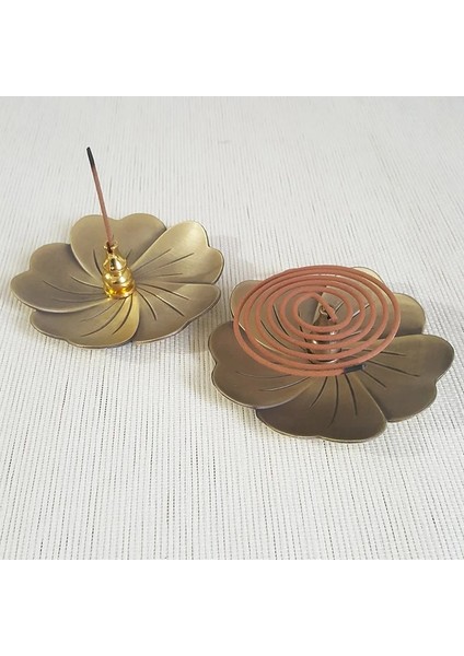 F Stili Retro Çubuk Tütsü Tutucu Sandal Ağacı Koku Brülör Alaşım Lotus Tabağı Budizm Buhurdan Ev Ofis Dekorasyon Zanaat (Yurt Dışından) indirimleri