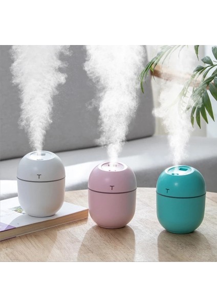 Pembe Tarzı Air Humidifier Incense Burner 220ML Ultrasonic Aroma Essential Oil Diffuser Home Car USB Fogger Mist Maker With LED Night Lamp (Yurt Dışından) modelleri