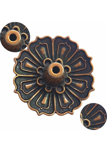 Altın Tarzı Alaşım Tütsü Brülör Çubuk Tutucu Budizm Lotus Hattı Tütsü Tabağı Sandal Ağacı Bobin Taban Tapınakları Yoga Stüdyoları Ev Dekorasyonu (Yurt Dışından)
