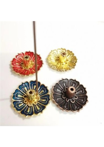 C Stili 9-Delik Bakır Tütsü Tutucu Mini Lotus Çiçeği Tütsü Çubukları Brülör Konileri Buhurdan Budist Çayevi Ev Dekorasyon Aksesuarları (Yurt Dışından) modelleri