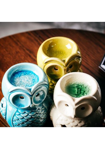 Sadece Mumluk Tarzı Seramik Aromaterapi Aroma Brülör Baykuş Aroma Kandil Hediyeler ve El Sanatları Ev Dekorasyonu Esansiyel Yağ Brülörü (Yurt Dışından) indirimleri