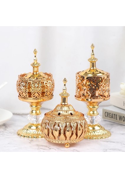Bir Stil Orta Doğu Avrupa Yaratıcı Dantel Tütsü Brülör Metal El Sanatları Süsler Tütsü Brülör Manevi Dekor Tütsü Brülör Arapça Yeni (Yurt Dışından)