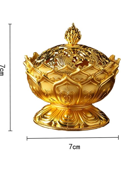 Kırmızı Bronz Tarzı Lotus Çiçeği Tütsü Brülör Budizm Buda Tutucu Pirinç Mini Buhurdan Tütsü Metal El Sanatları Ev Dekorasyonu (Yurt Dışından) indirimleri