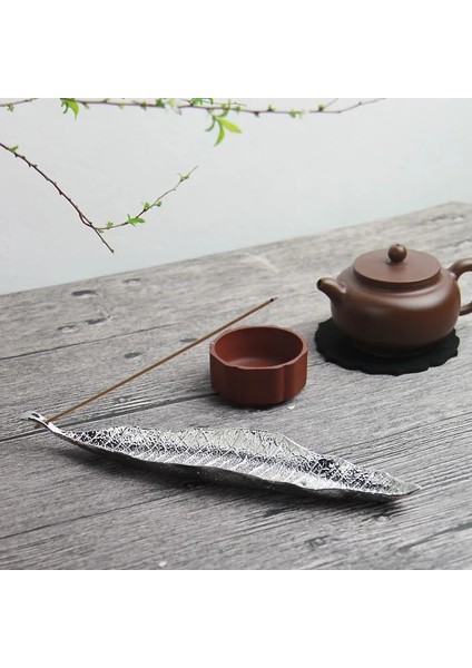 F Stili Antika Tapınma Buda Bodhi Yaprak Tütsü Brülör Alaşım Tütsü Tutacağı Tütsü Çubukları Salyangoz Shanto Yatak Odası Tütsü Bankası (Yurt Dışından)
