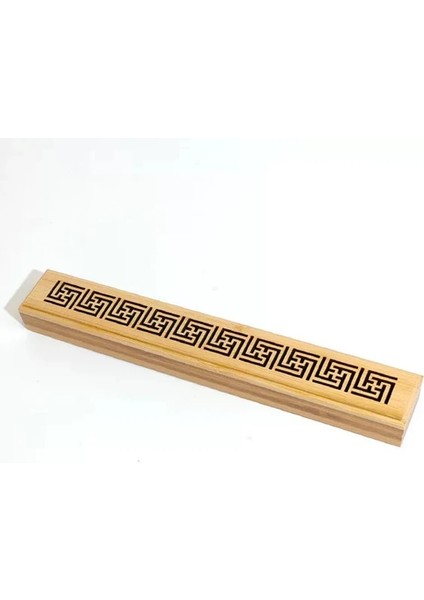 Stil3 Stili Bambu Ahşap Tütsü Çubuğu Tutacağı Yanan Joss Tütsü Kutusu Brülör Kül Yakalayıcı (Yurt Dışından)