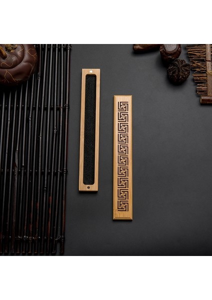 Stil3 Stili Bambu Ahşap Tütsü Çubuğu Tutacağı Yanan Joss Tütsü Kutusu Brülör Kül Yakalayıcı (Yurt Dışından) fırsatları