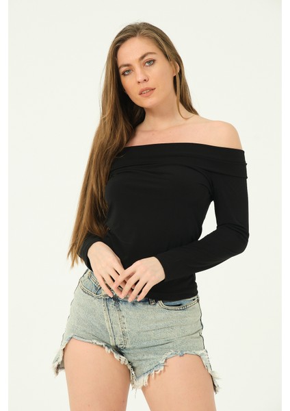 Omuz Dekolteli Bluz