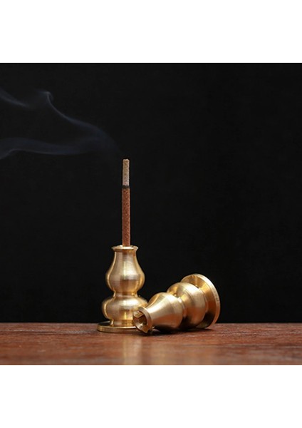 A11 Stili Antik Pirinç Üç Ayaklı Qilin Kafa Buhurdan Brülör Mini Süs Antik Beast Buhurdan Kapak Katı Bakır Çay Masası Dekor (Yurt Dışından)
