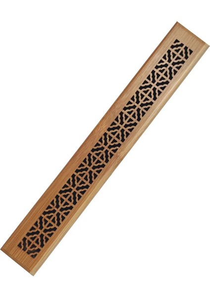 Chuanghua Tarzı Bambu Ahşap Tütsü Çubuğu Tutacağı Yanan Joss Tütsü Kutusu Brülör Kül Yakalayıcı (Yurt Dışından)