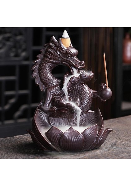 B Tarzı Batı Pterosaur Geri Akış Tütsü Brülör Ejderha Tütsü Çubukları Için Oturma Odası Duman Şelale Tütsü Tabanı Seramik Soba (Yurt Dışından)