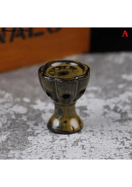 A7 Stili Antik Pirinç Üç Ayaklı Qilin Kafa Buhurdan Brülör Mini Süs Antik Beast Buhurdan Kapak Katı Bakır Çay Masası Dekor (Yurt Dışından)
