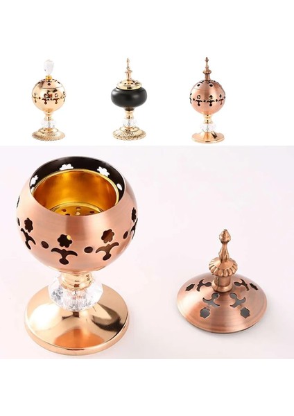 No.2 Tarzı Hafif Lüks Metal Buhurdan Yaratıcı Metal El Sanatları Ev Tapınakları Için Süsler Yoga Stüdyoları Dekorasyon Aksesuarları (Yurt Dışından) modelleri