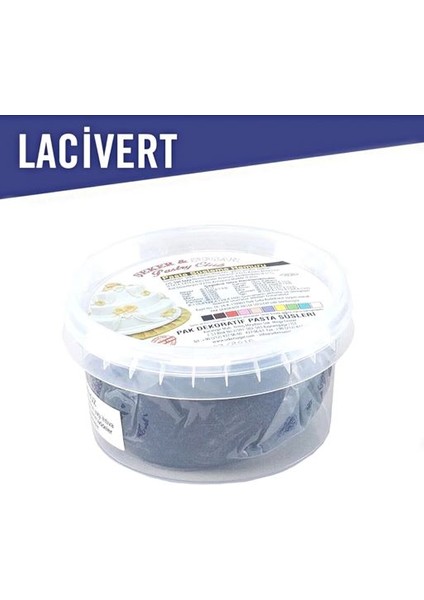 Şeker Sugar Şeker Hamuru Lacivert (200 g)