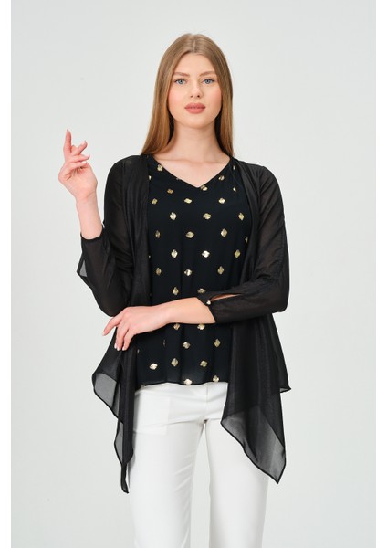 Çift Kat Görünümlü Şık Bluz modelleri