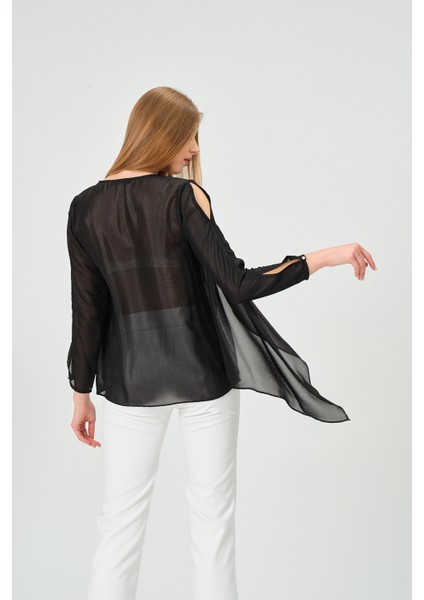 Çift Kat Görünümlü Şık Bluz indirimleri