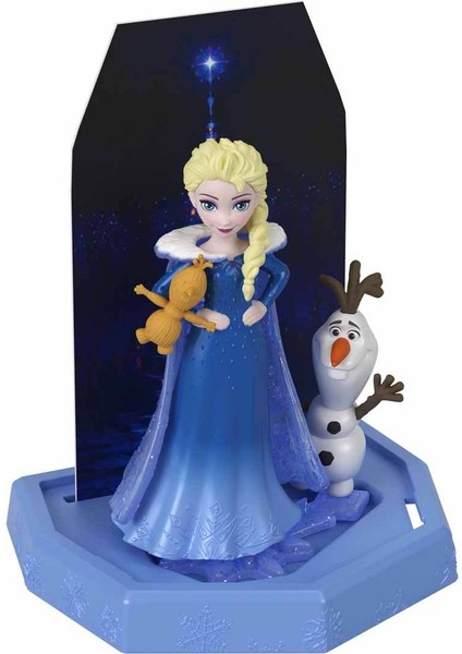 Disney Frozen Disney Karlar Ükesi Snow Reveal Renk Değiştiren Prenses Bebekler Sürpriz Paket HRN77