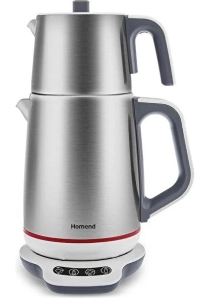 Metal Royaltea 1709H Konuşan Çay Makinesi (Dokunmatik Baza) Çelik 2 Yıl 220 - 240 V C / F Elektrikl