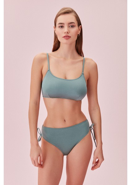 Düz Bralet Bikini Üst