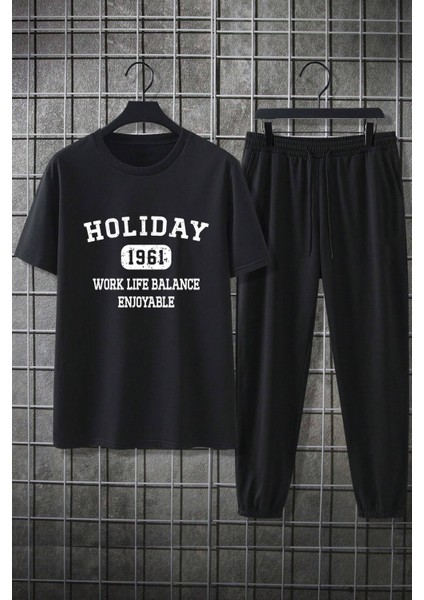 Unisex Holiday 2'li Eşofman Takımı
