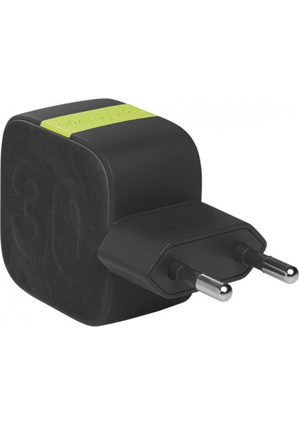 Instantcharger 30W 2 USB Şarj Aleti Siyah