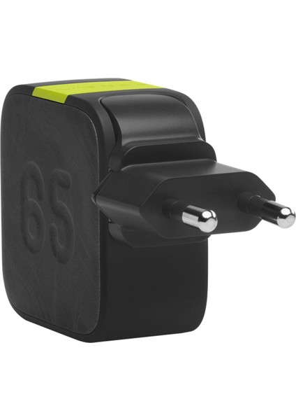 Instantcharger 65W 2 USB Şarj Aleti Siyah