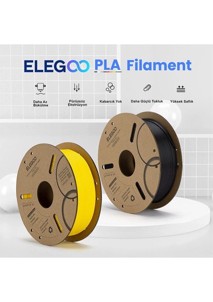 Pla Filament Siyah 1kg