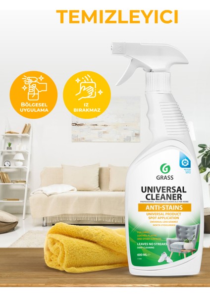 Çok Amaçlı Temizleyici - Universal Cleaner 600 ml - Ev ve Ofis Için Çok Amaçlı Yüzey Temizleyici