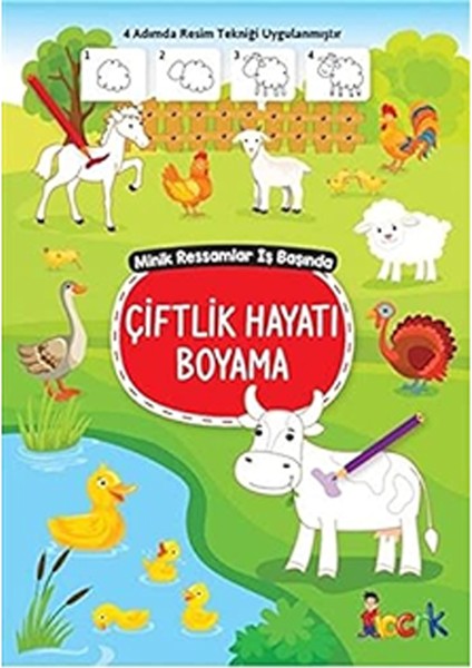 Minik Ressamlar Iş Başında Çiftlik Hayatı