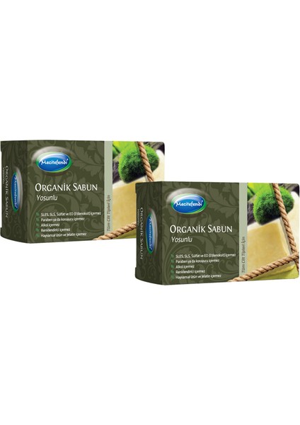 Organik Yosun Sabun 125 gr 2 ' Li
