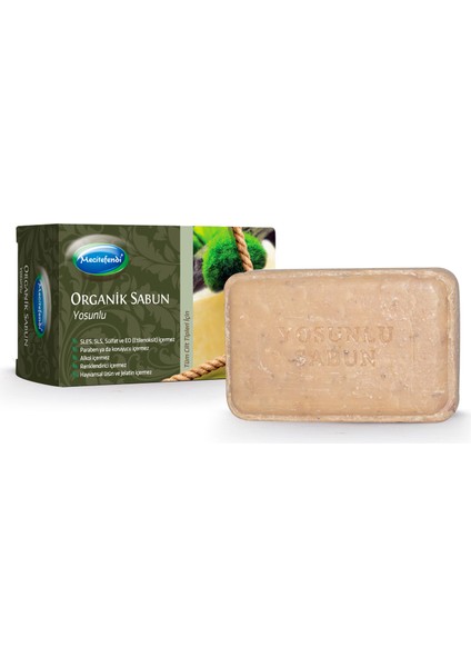 Organik Yosun Sabun 125 gr 3 ' Lü