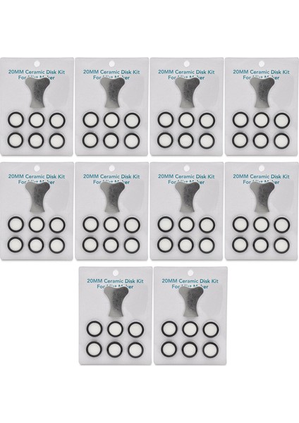 [gui Xulian] 70 Adet Mist Maker Bakım Kiti, Sis Makinesi Için Seramik Disk Seramik Disk Anahtarı Yedek Parça Kitleri (Yurt Dışından)