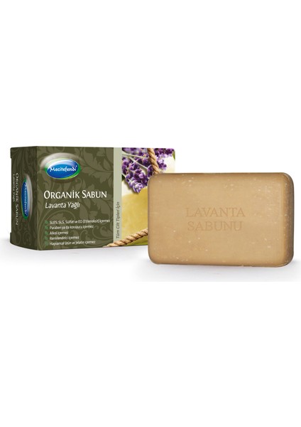 Lavanta Organik Sabun 125 gr 3 ' Lü