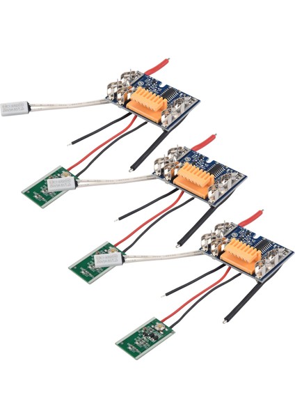 3 Adet BL1830 Li-Ion Pil Pcb Şarj Koruma Devre Için 18 V 1.5AH 3AH 6AH 9AH BL1815 BL1845 BL1860 (Yurt Dışından)