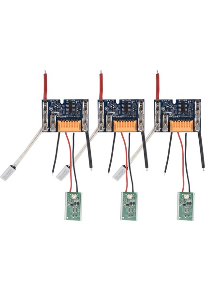 3 Adet BL1830 Li-Ion Pil Pcb Şarj Koruma Devre Için 18 V 1.5AH 3AH 6AH 9AH BL1815 BL1845 BL1860 (Yurt Dışından)