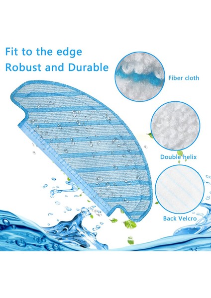 Rulo Fırça Bezi Deebot N8/+Pro/pro+Ozmo T8/t8+/t9/t9+ Elektrikli Süpürge Için Temizleme Aksesuarlarını Değiştirin (Yurt Dışından) indirimleri