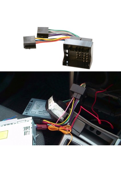 Gui Xulian Araba Radyo Adaptör Anahtarı Kablosu Opel H Corsa C Combo Meriva Zafira Agila Movano Için (Yurt Dışından)