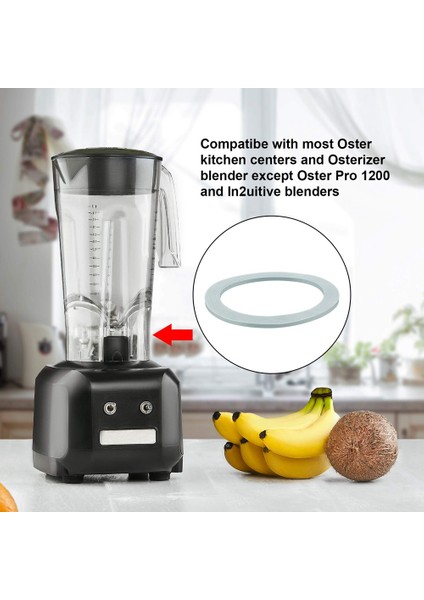 Gui Xulian Blender Contası Sızdırmazlık Değişimi O Ring O Conta Lastiği ve Osterizer Blender Sızdırmazlık Halkası Için (Yurt Dışından)