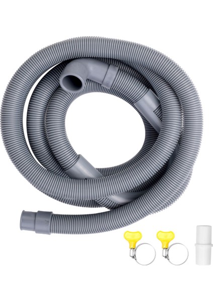 Gui Xulian Çamaşır Makinesi Hortumu Tahliye Hortumu Çamaşır Makinesi 2.5m Çamaşır Makineleri Için Tahliye Hortumu Uzatması Bulaşık Makineleri Kurutucular (Yurt Dışından) modelleri