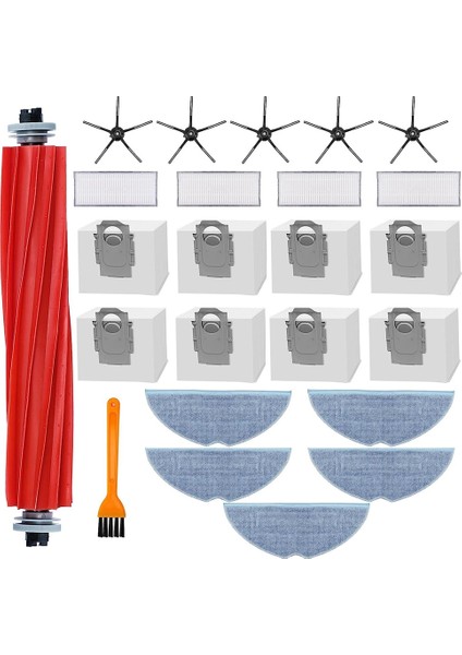 Gui Xulian S7 Maxv Ultra Için Aksesuar Seti, S7 Pro Ultra Ana Fırçalı Toz Torbalarıyla Uyumlu Aksesuarlar (Yurt Dışından)