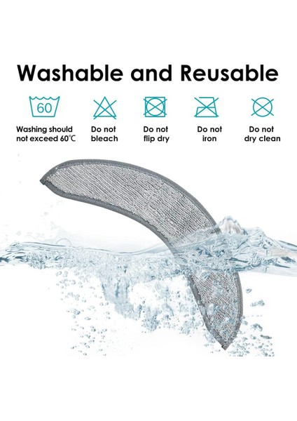 Gui Xulian Combo J7+ Elektrikli Süpürge Kauçuk Fırça Hepa Filtre Yan Fırça Paspas Bezi Toz Torbası Yedek Parça (Yurt Dışından) indirimleri