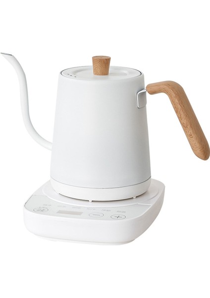 Gui Xulian Elektrikli Kahve Su Isıtıcısı Gooseneck Ince Akıllı 800 ml 1000 W Flaş Isı Sıcaklık Kontrolü El Su Isıtıcısı Demlik Pot Ab Tak (Yurt Dışından)