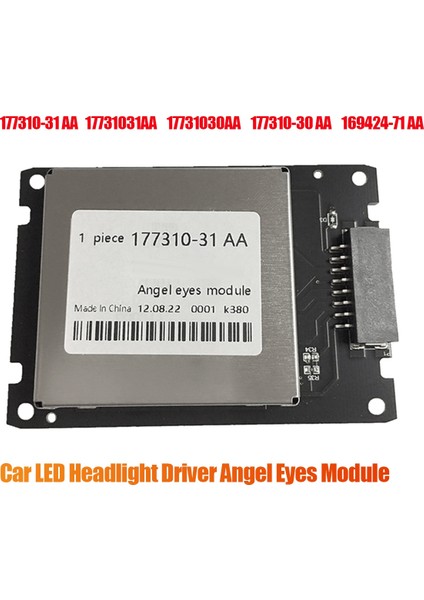 Gui Xulian 177310-31 Aa Araba Melek Gözler Modülü Kontrol Ünitesi Regal Opel J 2009-2015 177310-30AA LED Far Sürücüsü (Yurt Dışından)