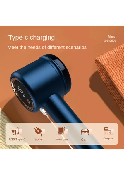 Gui Xulian Giysi Saç Topu Giyotin USB Şarj Edilebilir Elektrikli Lint Sökücü Biriktirme Makinesi Kumaş Tıraş Makinesi Topu Yeşil (Yurt Dışından) modelleri