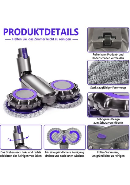 Gui Xulian Paspas Eki V7 V8 V10 V11 V15 Akülü Elektrikli Süpürge Yedek Parça Elektrikli Fırça Aksesuarları (Yurt Dışından) fiyatları