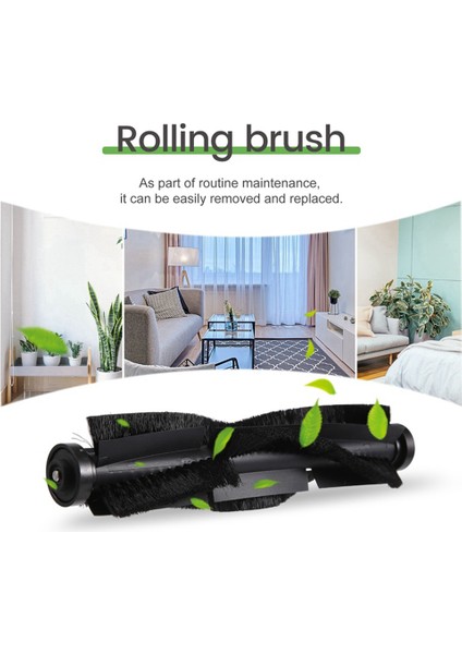 Aksesuarları Qihoo 360 S5 S7 S7 Pro Robotlu Süpürge Yedek Ana Fırça Yan Fırça Hepa Filtre Yedek Parçaları (Yurt Dışından) fırsatları