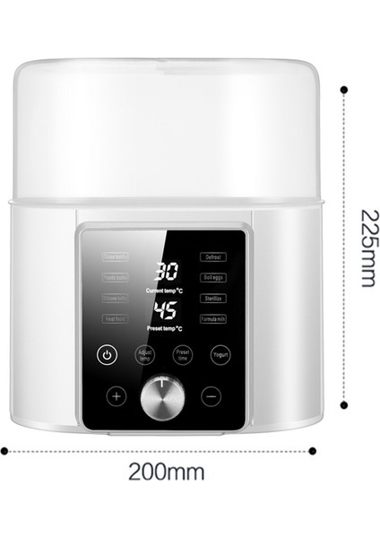 Anne Sütü Isıtıcısı Için Bebek 2'si 1 Arada Süt Isıtıcı, Zamanlayıcı Sterili Fonksiyonlu Ab Fişi (Yurt Dışından) fiyatları