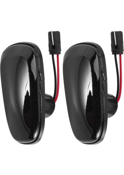 Gui Xulian 2 Adet Araba Yan Sinyal Lambası LED Dönüş Sinyali Gösterge Lambası Opel Zafira Için 99-05 G 98-09 Siyah (Yurt Dışından) fiyatları