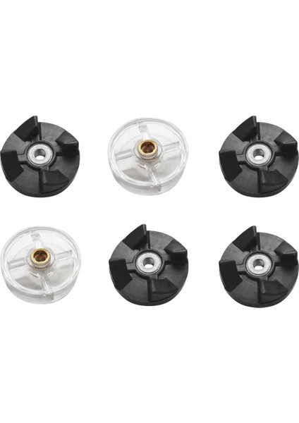 Yedek Parça Taban Dişlisi ve Bıçak Dişlisi, MB1001 250W Blenderler 6'lı Paket Için Uyumlu (Yurt Dışından)