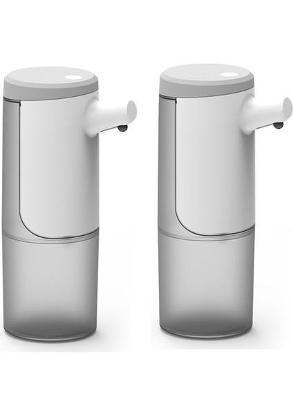[gui Xulian] 2x Otomatik Sabunluk 450 ml Mükemmel Köpük Sabunluk Eller Serbest USB Şarj Elektrikli Sabunluk Jel (Yurt Dışından)