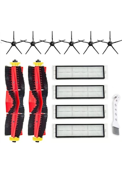 S6 S5 Max S4 E4 Robotlu Süpürge Rulo Fırça, Yan Fırça, Filtre, Temizleme Aracı Süpürge Parçaları (Yurt Dışından)